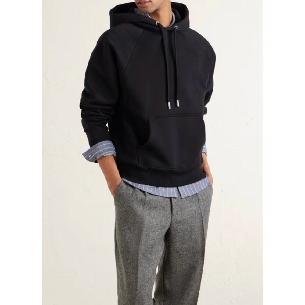 Ami De coeur Tonal Hoodie Black size M medium MEN'S